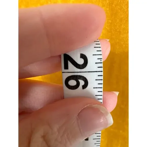 Loft Top Womens Small Yellow Velvet Ruffle Flowy Boho Cottage Bohemian - Picture 6 of 7